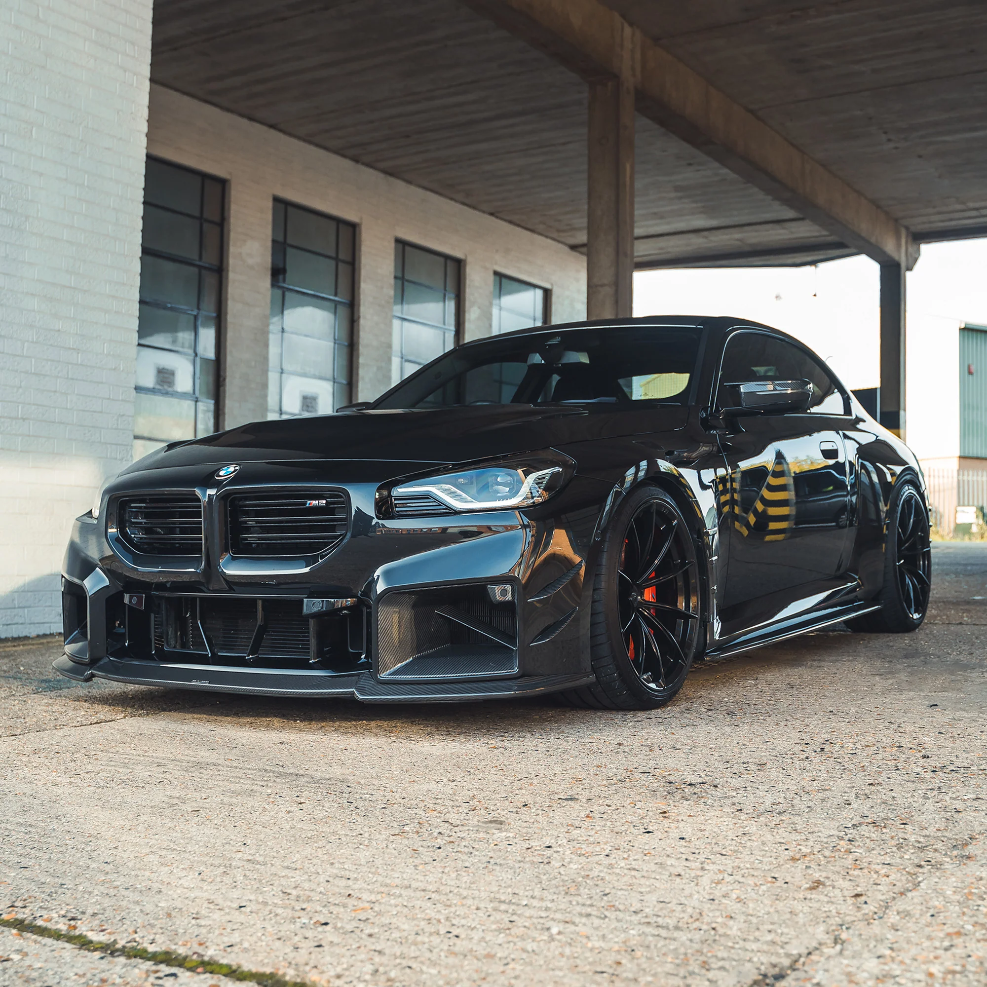 BMW G87 M2 CARBON FIBRE SIDE SKIRTS - V1 - CT DESIGN - Image 5