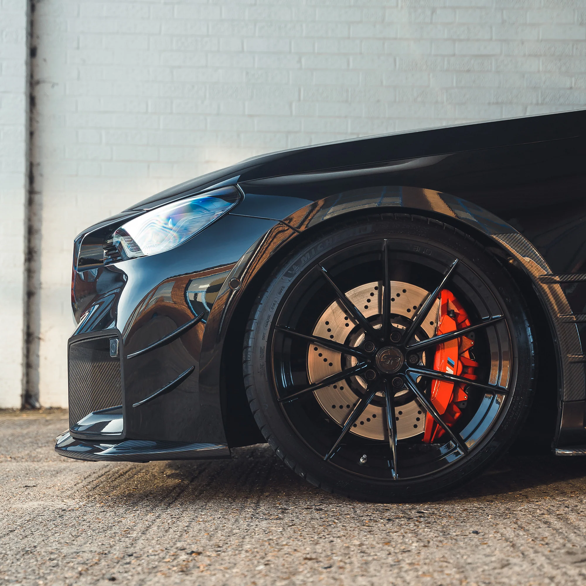 BMW G87 M2 CARBON FIBRE SPLITTER - V1 - CT DESIGN - Image 4