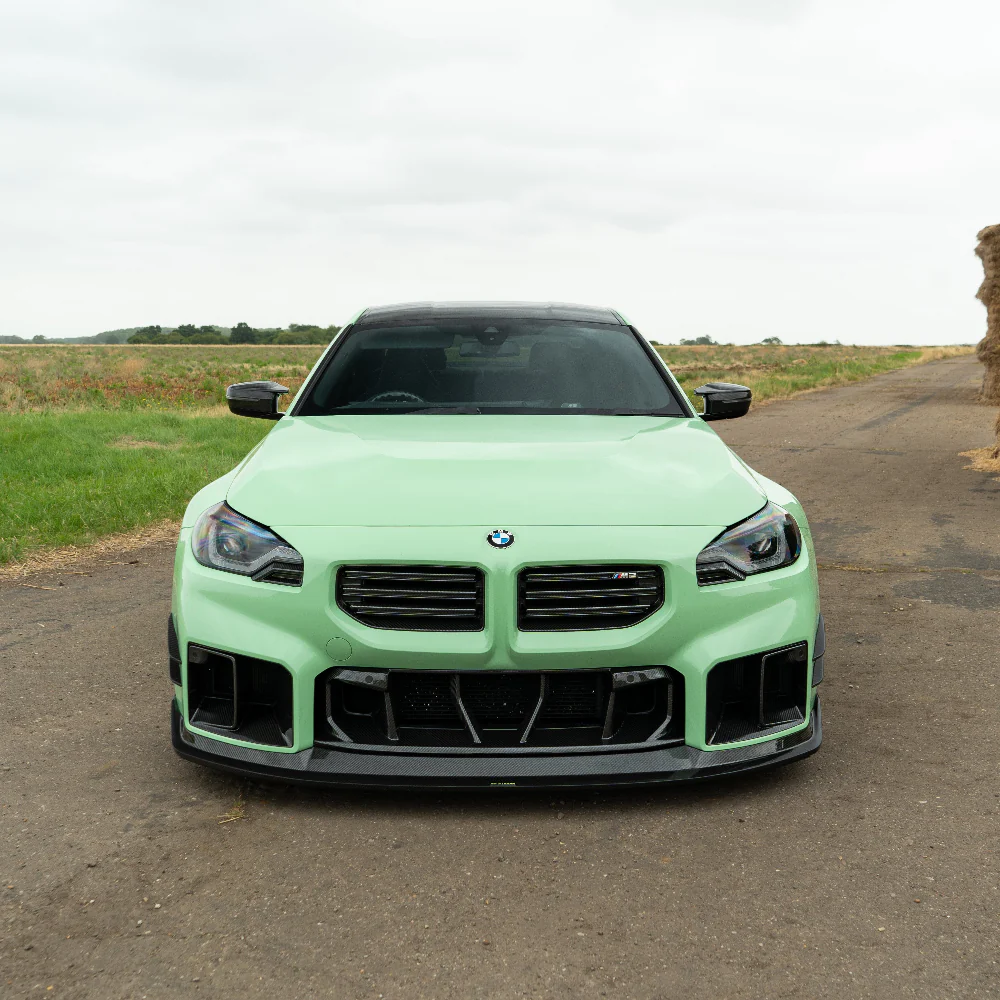 BMW G87 M2 CARBON FIBRE SPLITTER - V4 - CT DESIGN - Image 2