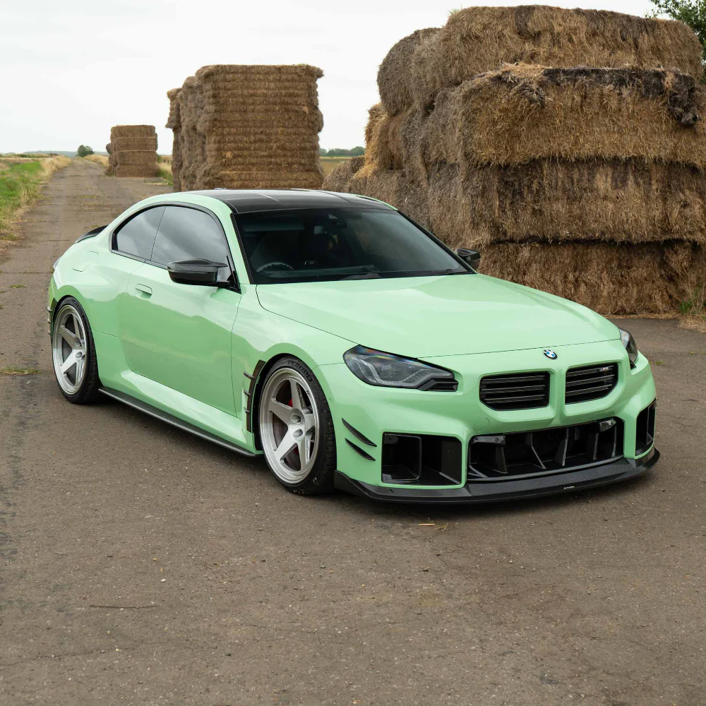BMW G87 M2 CARBON FIBRE SPLITTER - V4 - CT DESIGN - Image 3