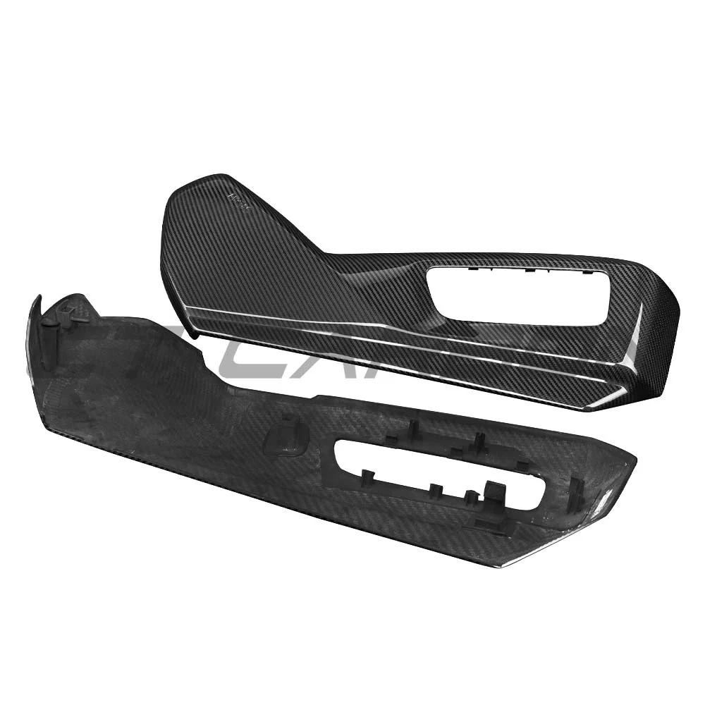 BMW G90/G99 M5 & G60/G61 5 SERIES 2024+ CARBON FIBRE SEAT SIDE COVERS - Image 3