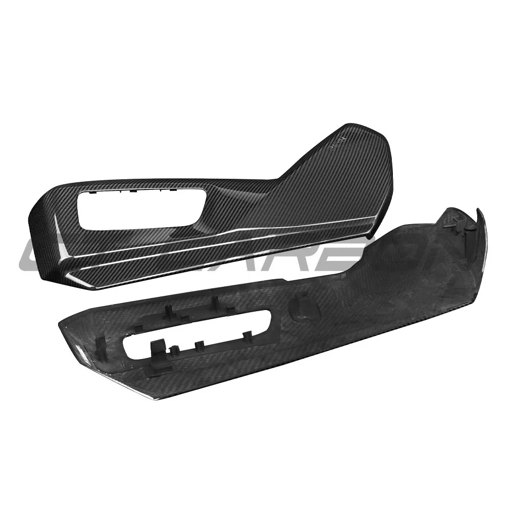 BMW G90/G99 M5 & G60/G61 5 SERIES 2024+ CARBON FIBRE SEAT SIDE COVERS - Image 4