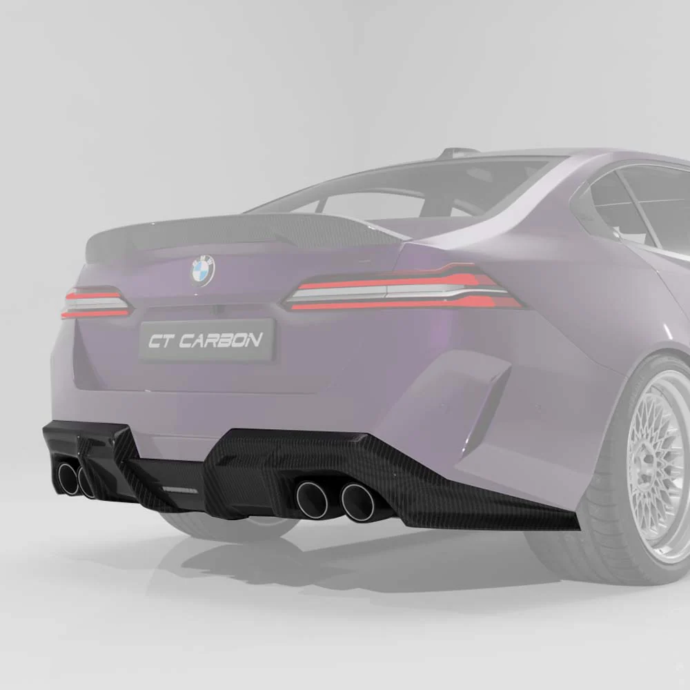 BMW G90 M5 & G99 M5 TOURING 2024+ CARBON FIBRE DIFFUSER - V3 - CT DESIGN - Image 2