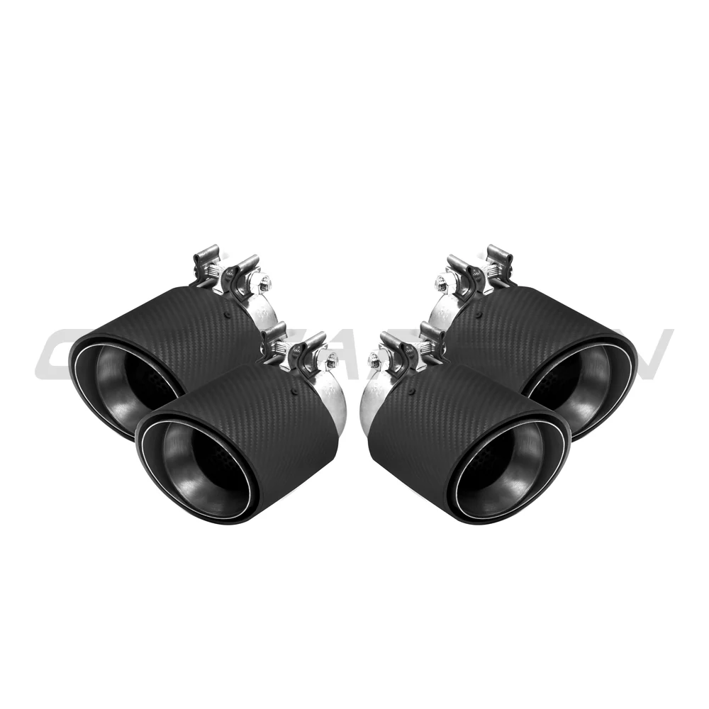 BMW G90 M5 & G99 M5 TOURING 2024+ CARBON FIBRE EXHAUST TIPS - Image 2
