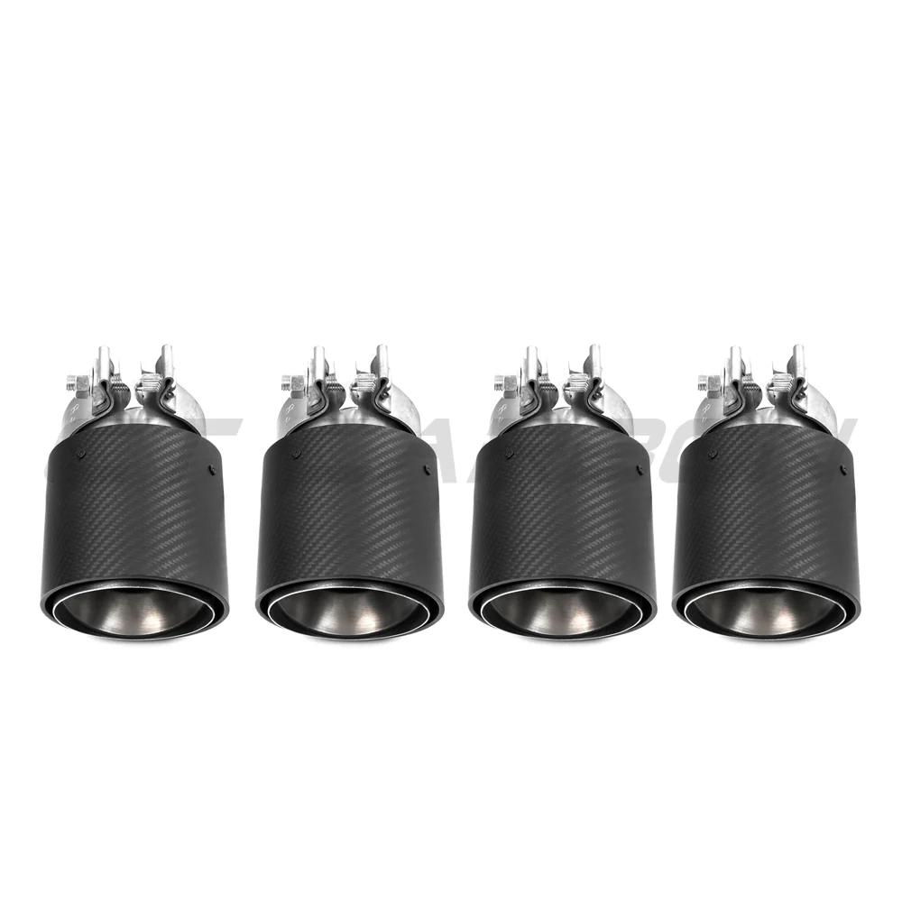 BMW G90 M5 & G99 M5 TOURING 2024+ CARBON FIBRE EXHAUST TIPS - Image 3