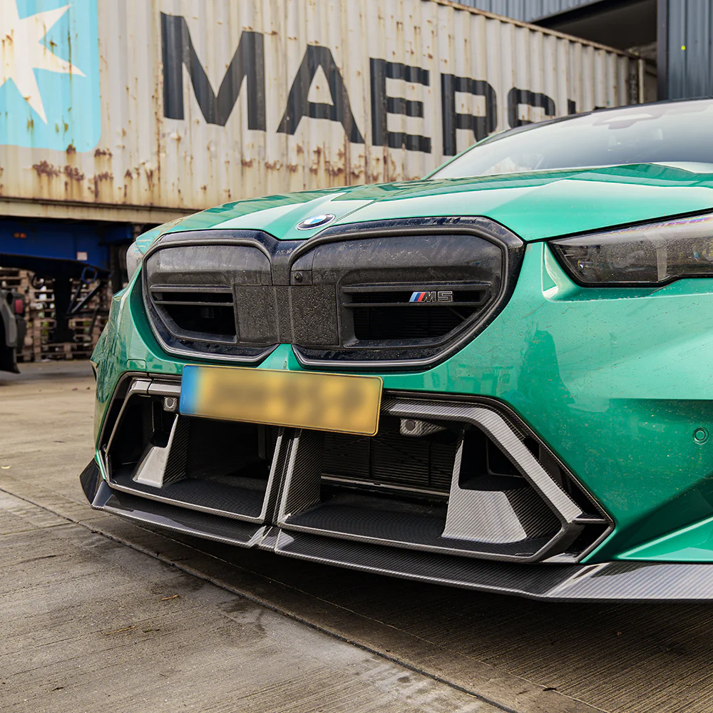 BMW G90 M5 & G99 M5 TOURING 2024+ CARBON FIBRE FRONT BUMPER MIDDLE BUMPER TRIM - Image 2