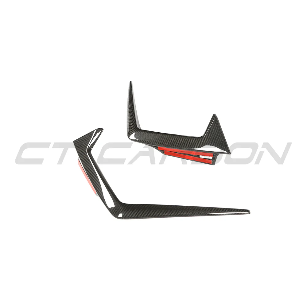 BMW G90 M5 & G99 M5 TOURING 2024+ CARBON FIBRE FRONT BUMPER TRIM - CT DESIGN - Image 8