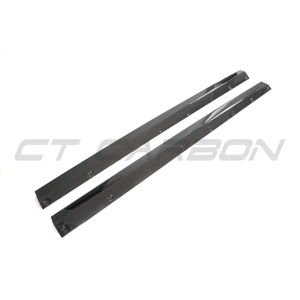 BMW G90 M5 & G99 M5 TOURING 2024+ CARBON FIBRE SIDE SKIRTS - V1 - CT DESIGN - Image 7
