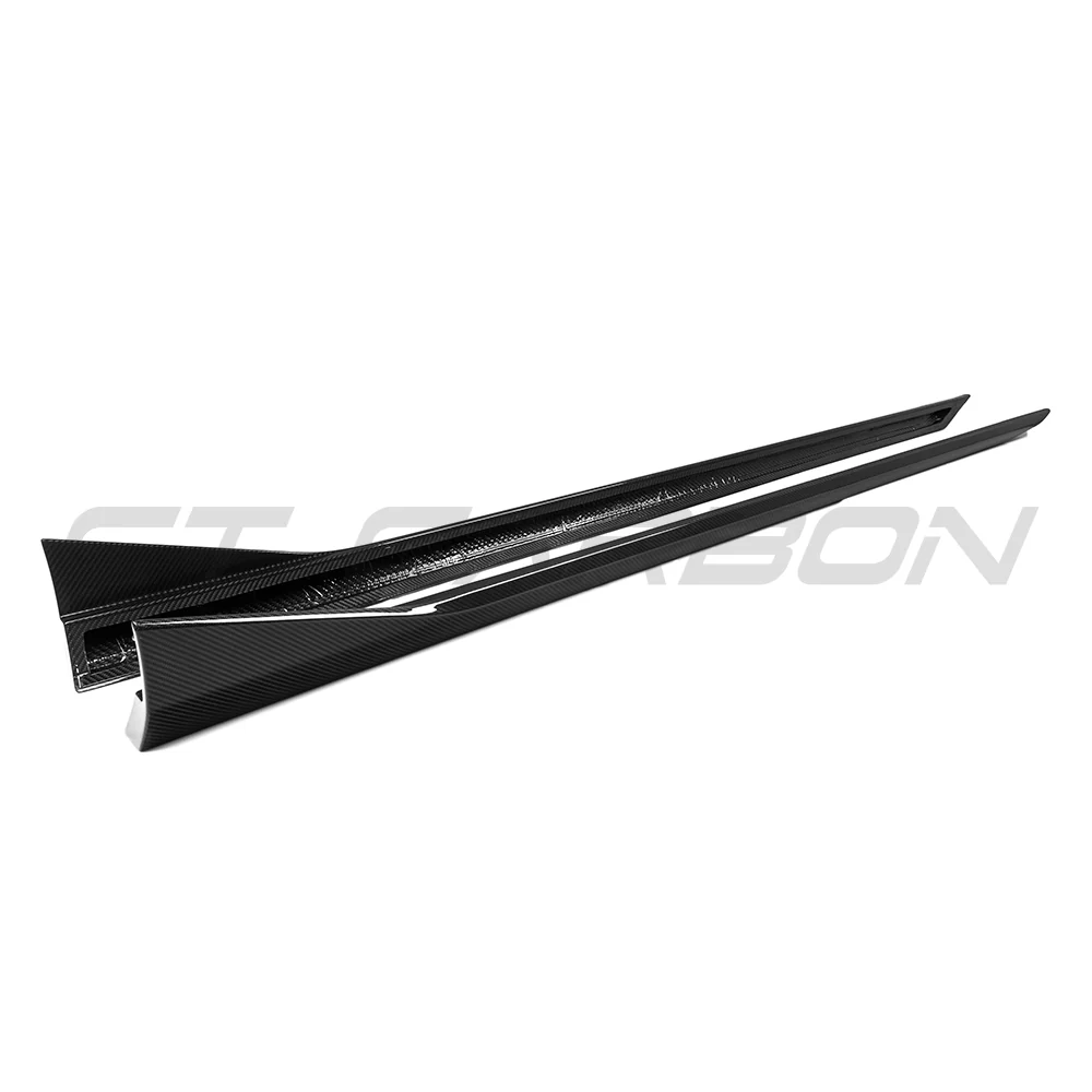 BMW G90 M5 & G99 M5 TOURING 2024+ CARBON FIBRE SIDE SKIRTS - V2 - Image 2