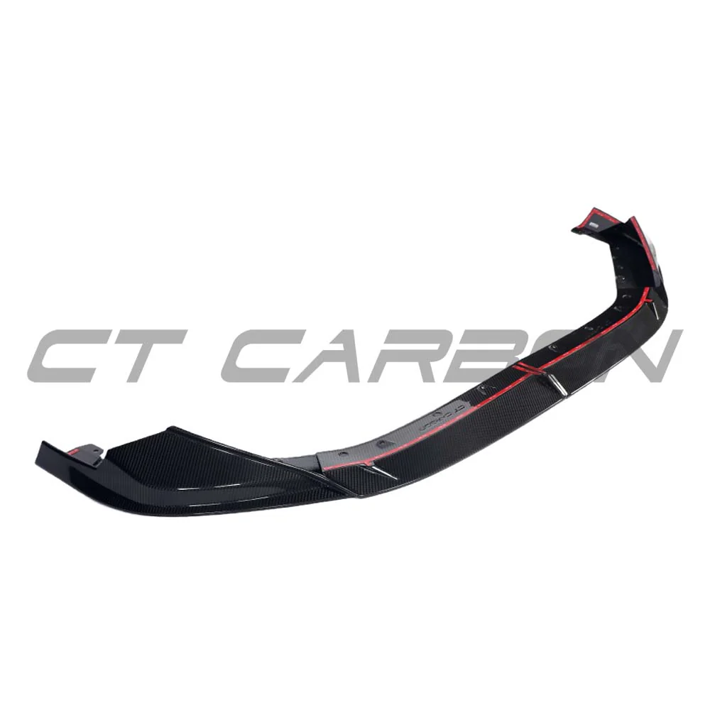 BMW G90 M5 & G99 M5 TOURING 2024+ DRY CARBON FIBRE SPLITTER - V2 - CT DESIGN - Image 2