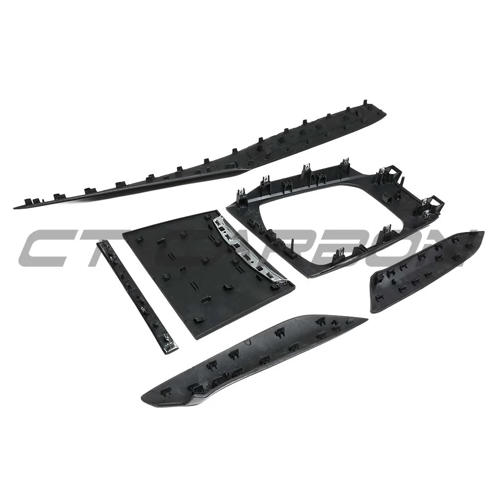 BMW GXX 2022-2024 CARBON FIBRE CENTER CONSOLE TRIM - LHD - Image 6
