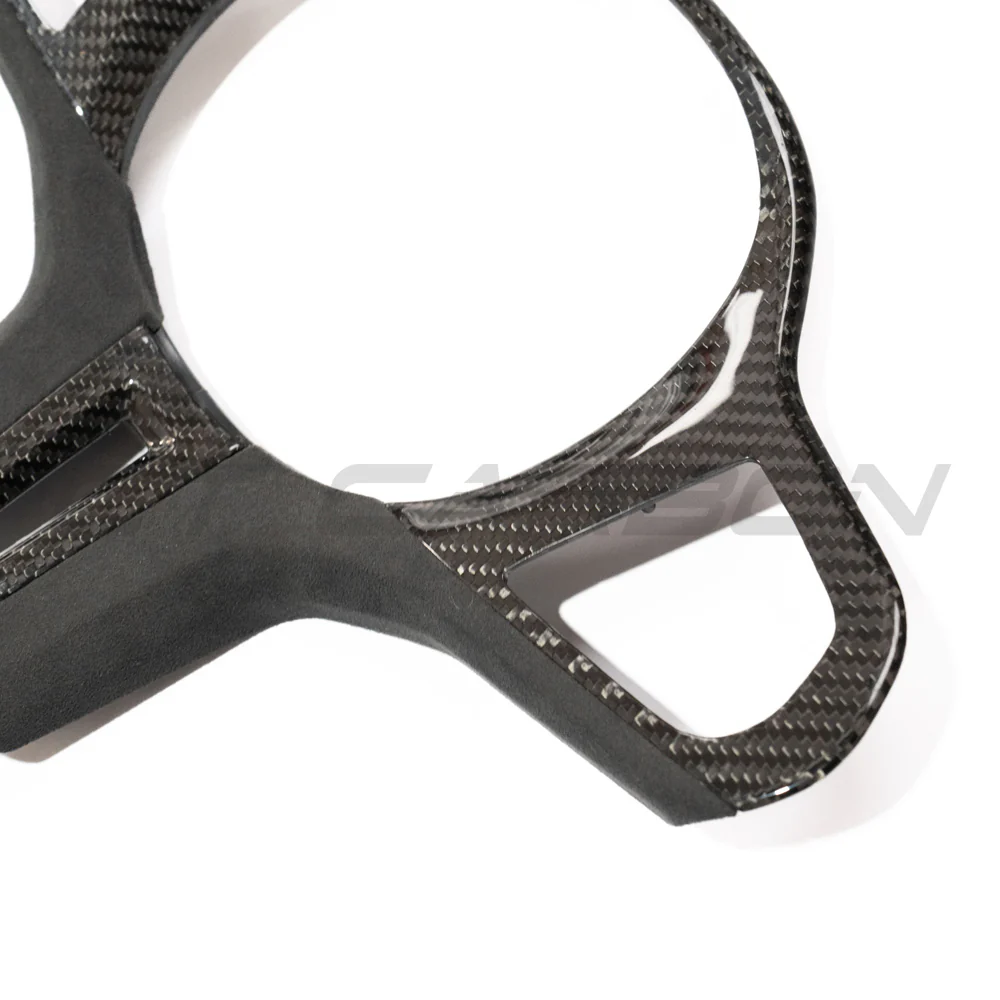 BMW Gxx M CAR CARBON FIBRE STEERING WHEEL TRIM - Image 5