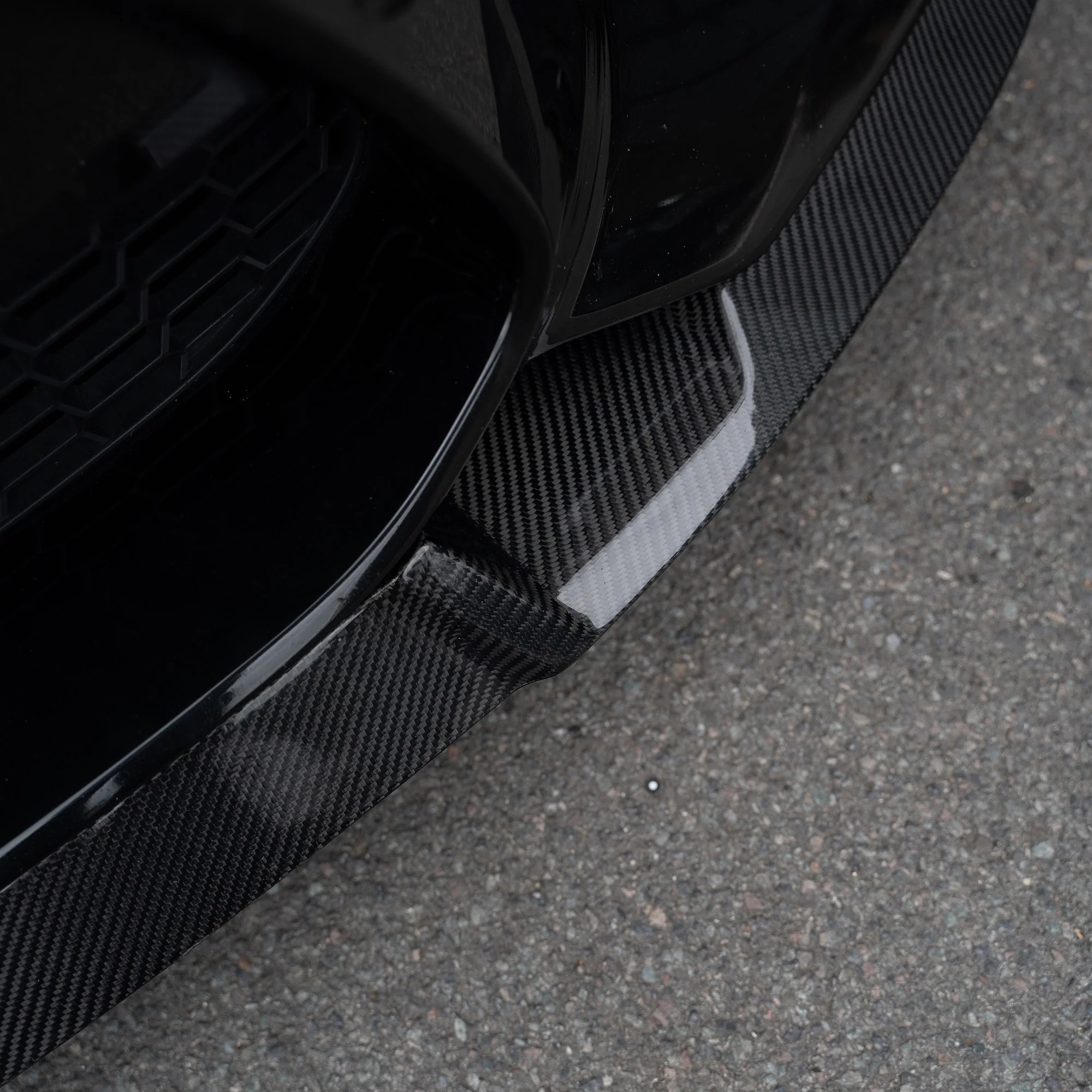 BMW M2 F87 N55(OG) 2015-2017 CARBON FIBRE SPLITTER - V2 - Image 11