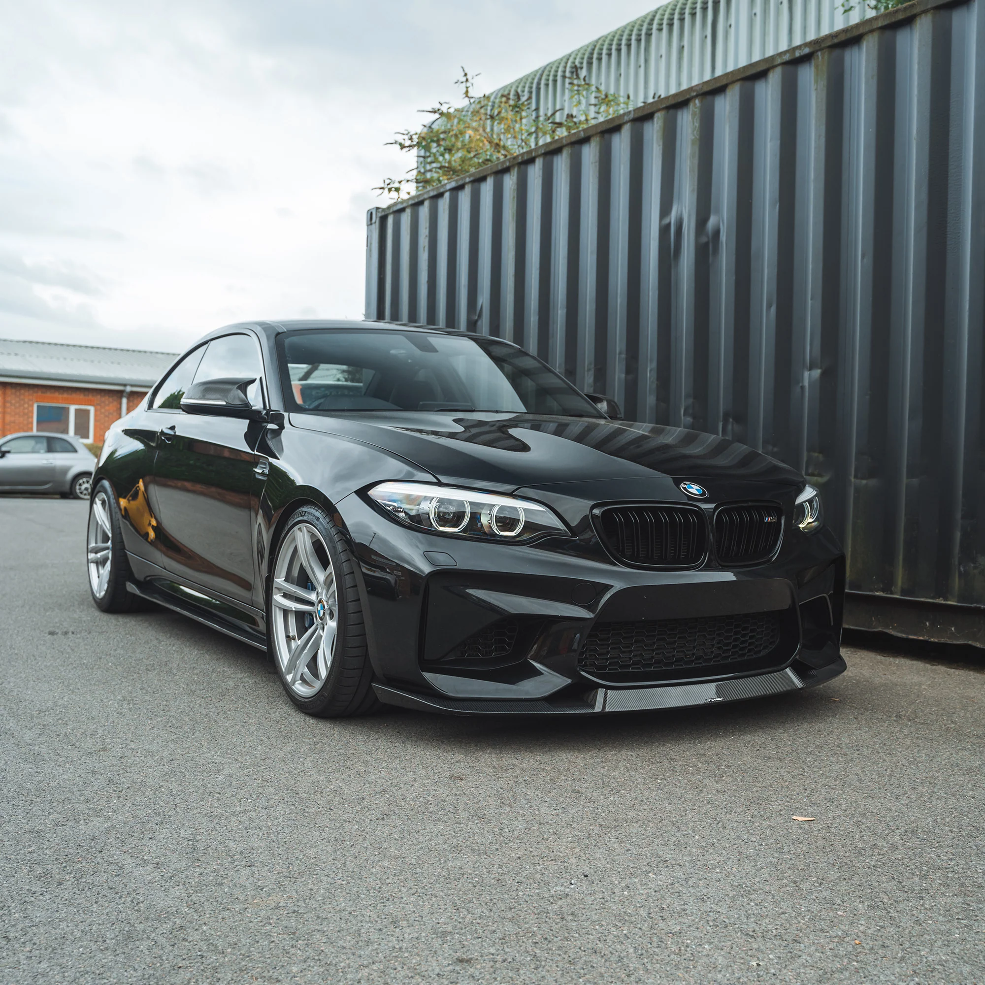 BMW M2 F87 N55(OG) 2015-2017 CARBON FIBRE SPLITTER - V2 - Image 2