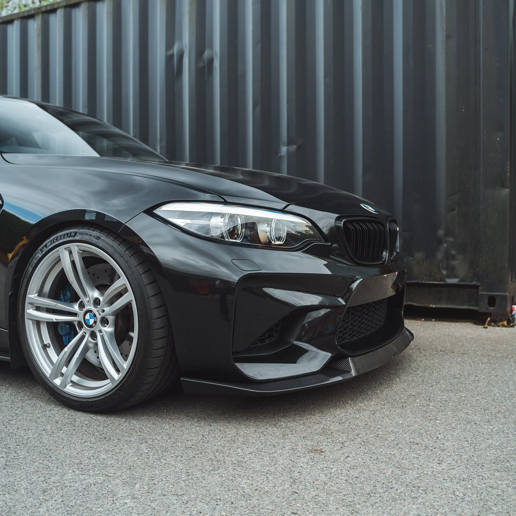 BMW M2 F87 N55(OG) 2015-2017 CARBON FIBRE SPLITTER - V2 - Image 4