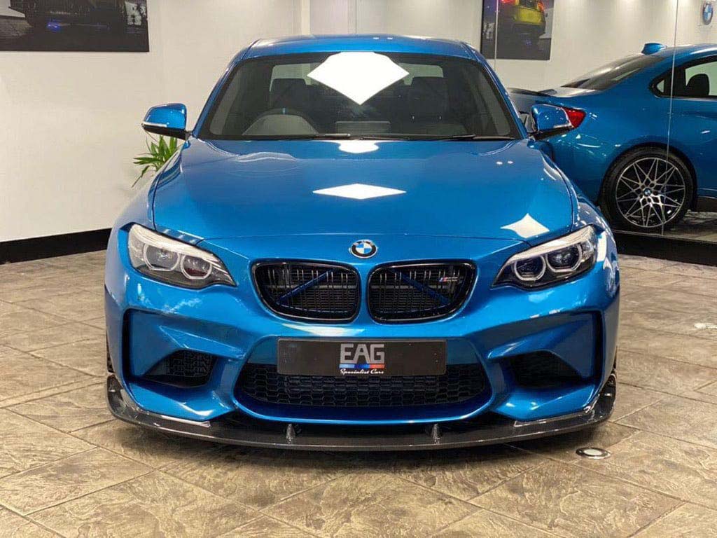 BMW M2 F87 N55(OG) 2015-2017 CARBON FIBRE SPLITTER - V5 - Image 3