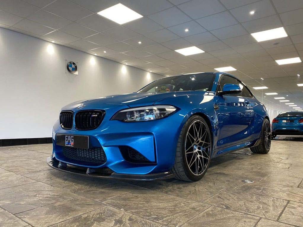 BMW M2 F87 N55(OG) 2015-2017 CARBON FIBRE SPLITTER - V5 - Image 4