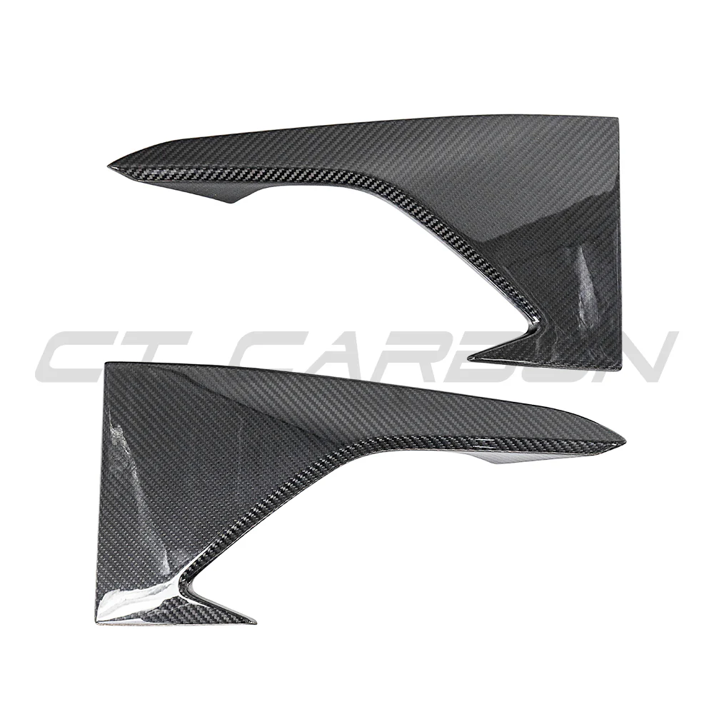 BMW M2 F87 N55 (OG) CARBON FIBRE FRONT BUMPER CORNERS - Image 5