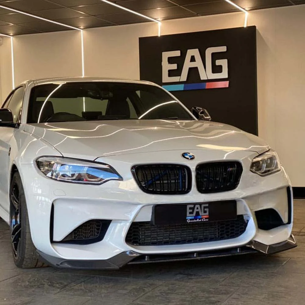 BMW M2 F87 N55(OG) CARBON FIBRE SPLITTER - V3 - Image 3