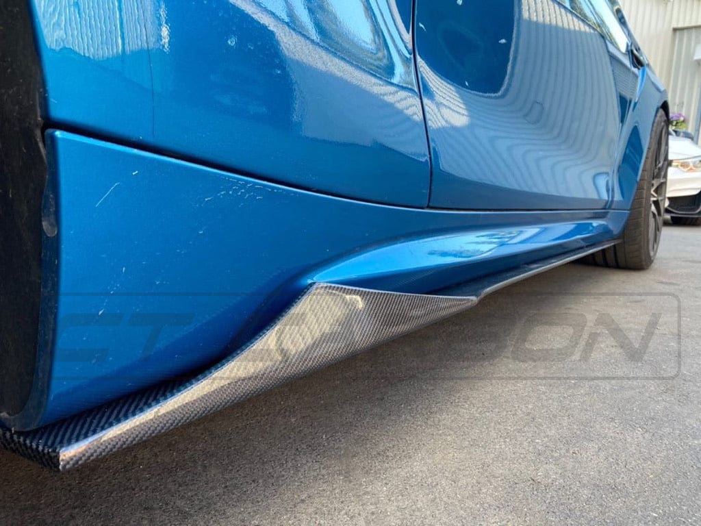 BMW M2/M2C F87 CARBON FIBRE SIDE SKIRTS - V2 - Image 6