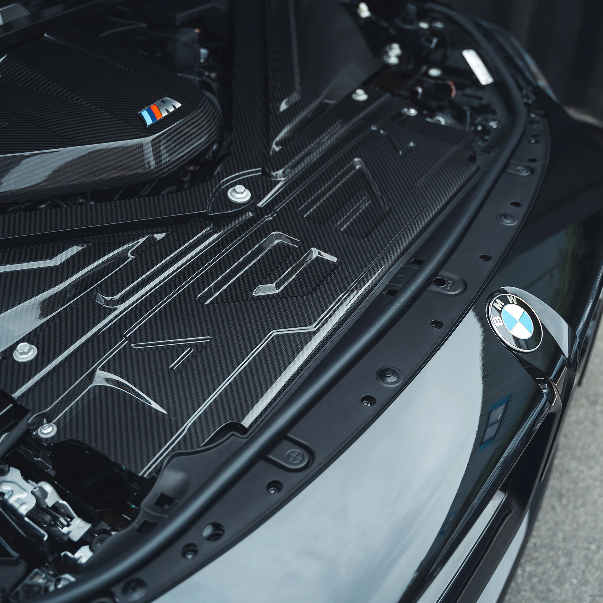 BMW M2 M3 & M4 G87/G80/G81/G82/G83 CARBON FIBRE ENGINE DRESS UP KIT - Image 7