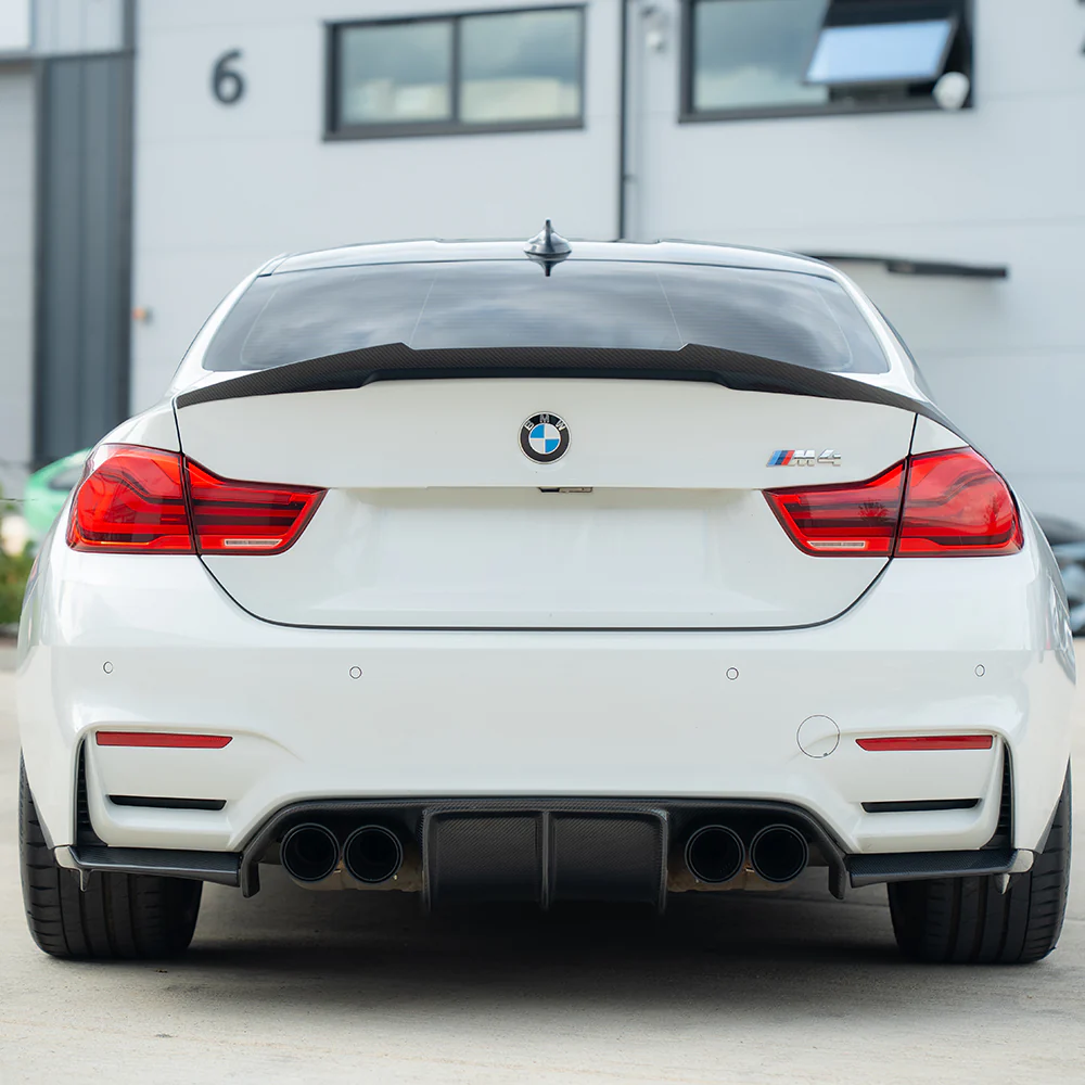 BMW M3/M4 F80/F82/F83 CARBON FIBRE DIFFUSER - V2 - Image 3