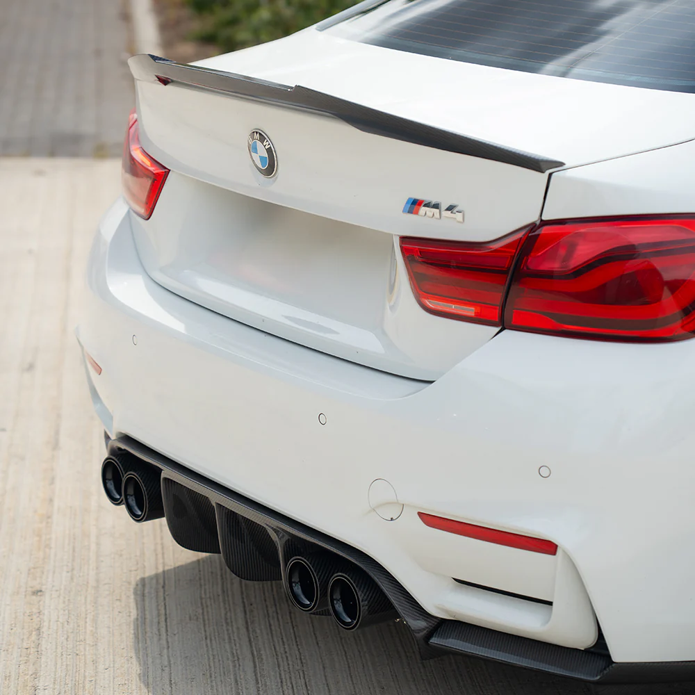 BMW M3/M4 F80/F82/F83 CARBON FIBRE DIFFUSER - V2 - Image 5