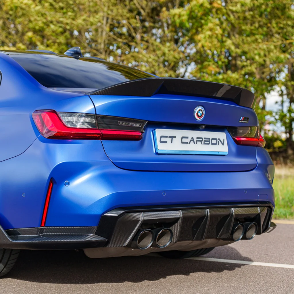 BMW G80 M3 & G20 3 SERIES CARBON FIBRE SPOILER - CT DESIGN V2 - Image 8