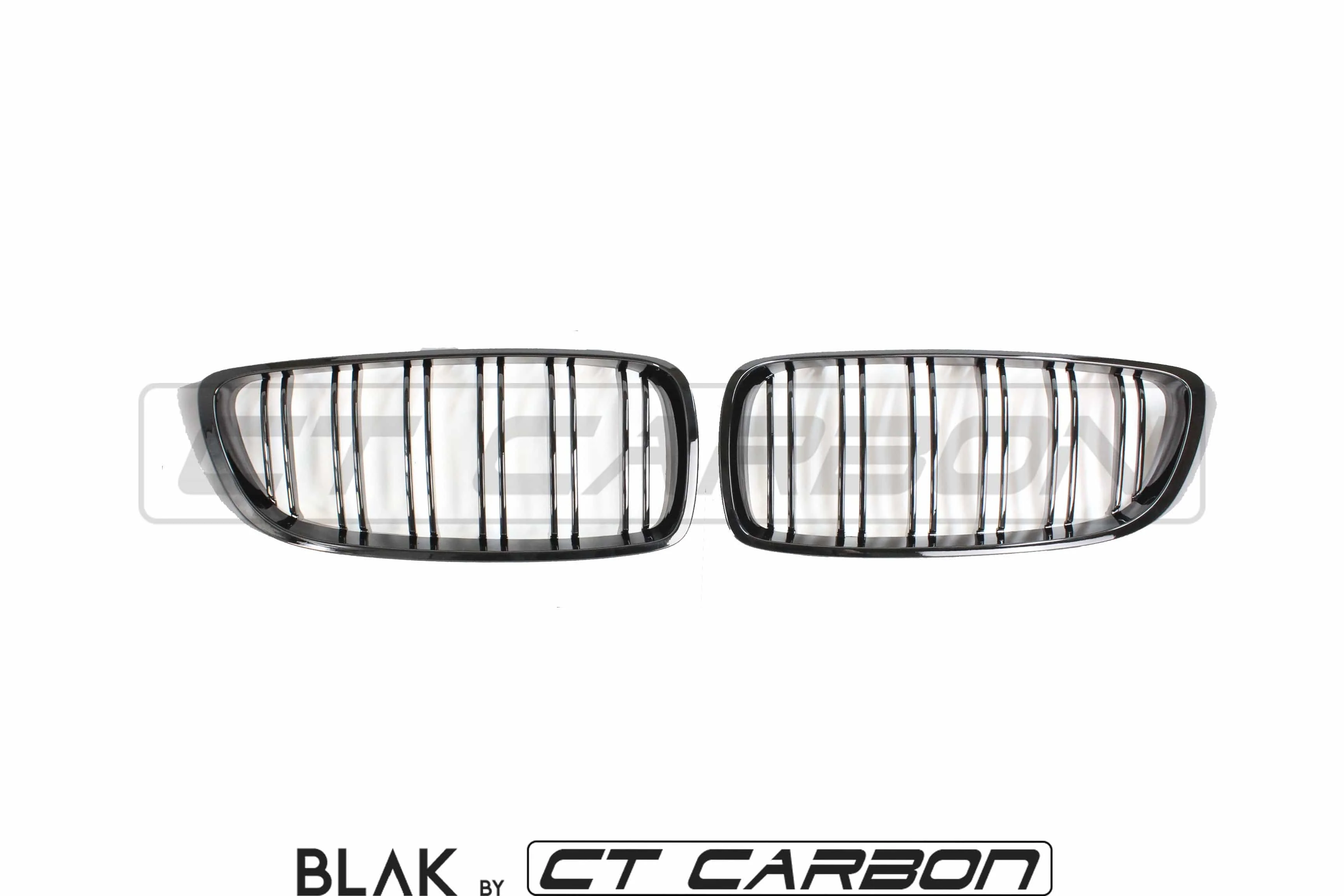 BMW M3 F80 DOUBLE SLAT BLACK GRILLE - BLAK BY CT CARBON - Image 4