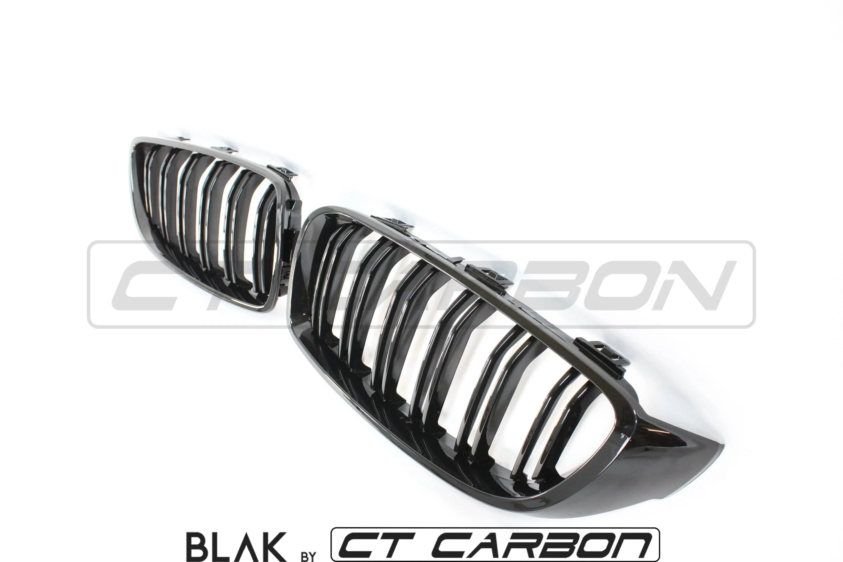 BMW M3 F80 DOUBLE SLAT BLACK GRILLE - BLAK BY CT CARBON - Image 8