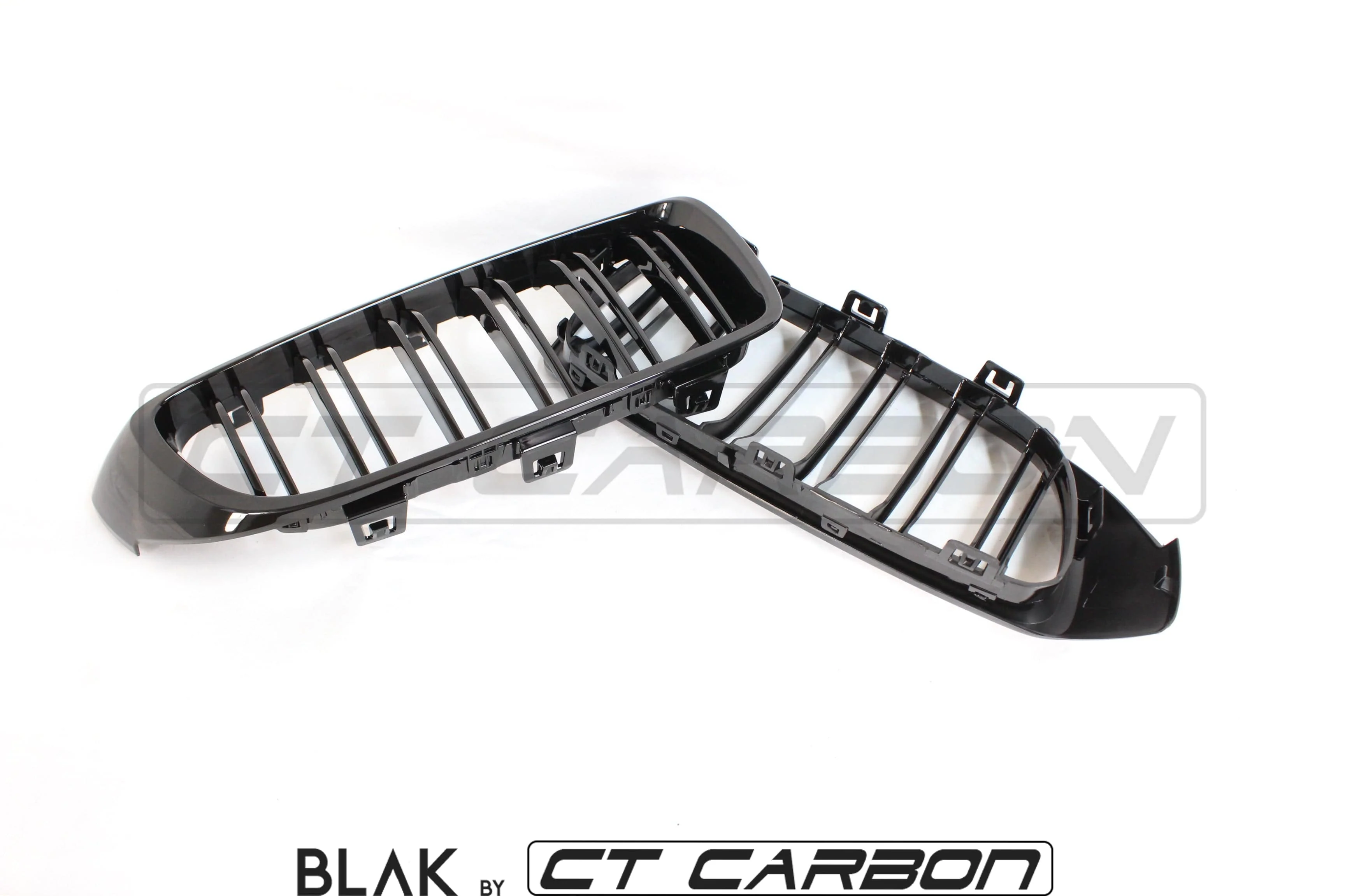 BMW M3 F80 DOUBLE SLAT BLACK GRILLE - BLAK BY CT CARBON - Image 9