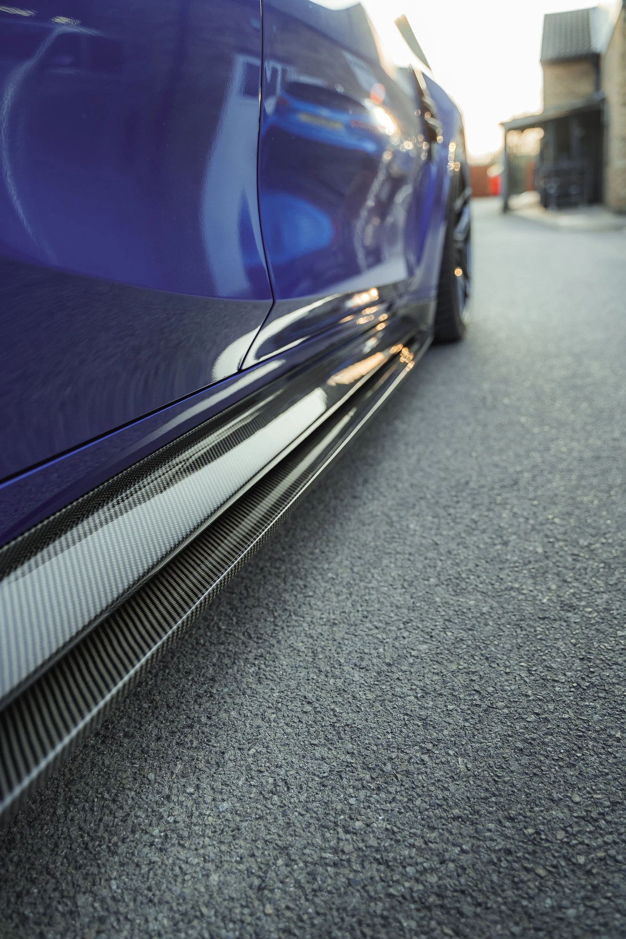 BMW M3 G80/G81 CARBON FIBRE SIDE SKIRT REPLACEMENT & EXTENSION - CT DESIGN - Image 2