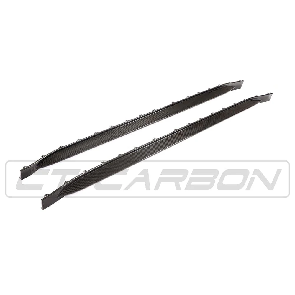 BMW M3 G80/G81 CARBON FIBRE SIDE SKIRT REPLACEMENT & EXTENSION - CT DESIGN - Image 7