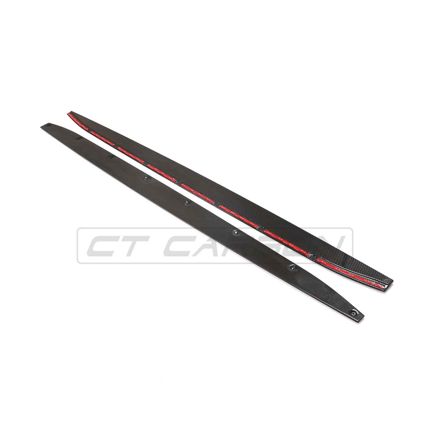 BMW M3 G80/G81 CARBON FIBRE SIDE SKIRT EXTENSIONS - V3 - CT DESIGN - Image 16