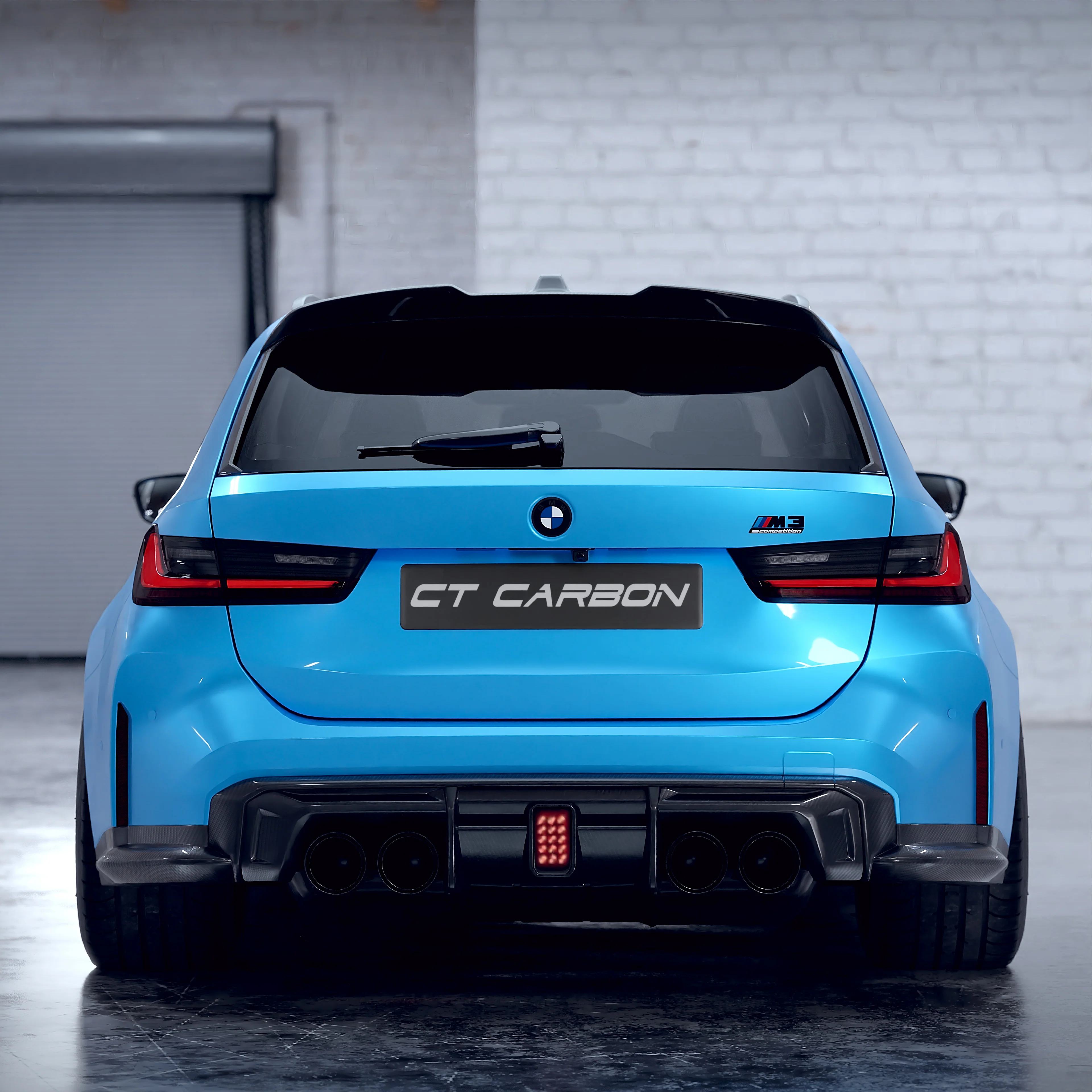 BMW M3 G81/G21 3 SERIES CARBON FIBRE SPOILER - V1 - CT DESIGN - Image 17