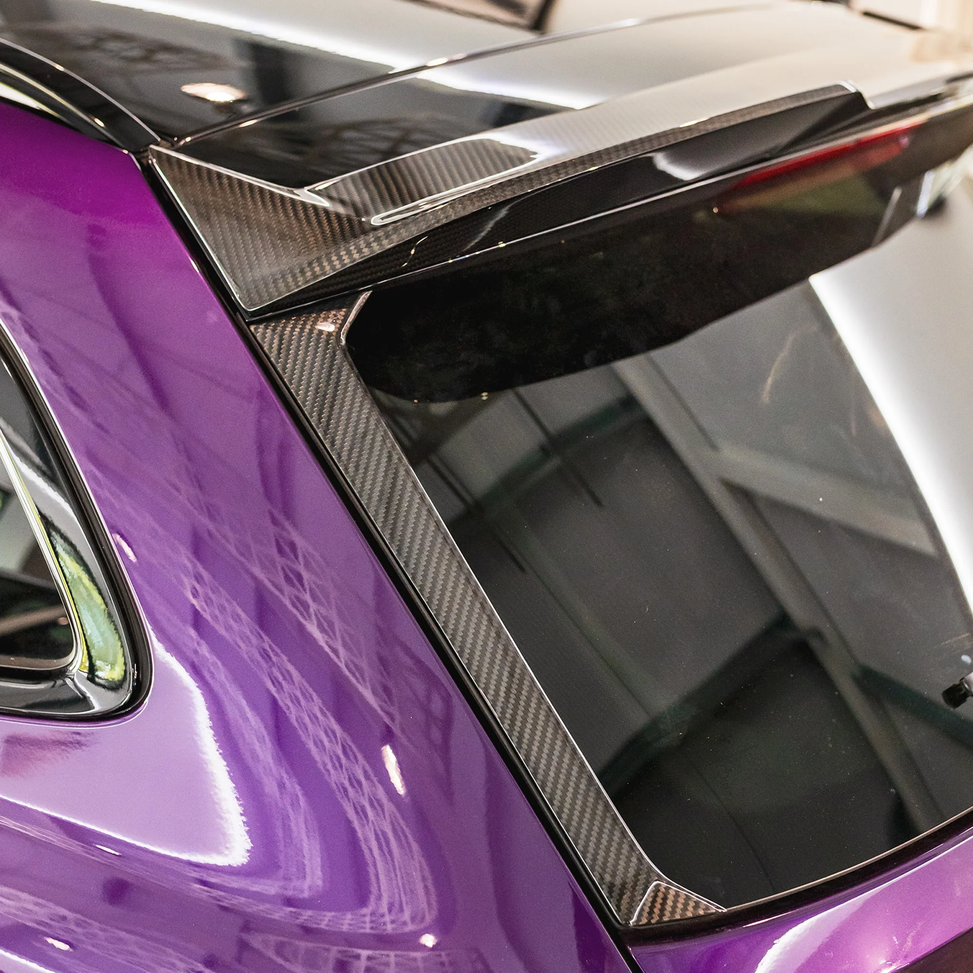 BMW M3 G81/G21 3 SERIES CARBON FIBRE SPOILER - V1 - CT DESIGN - Image 7