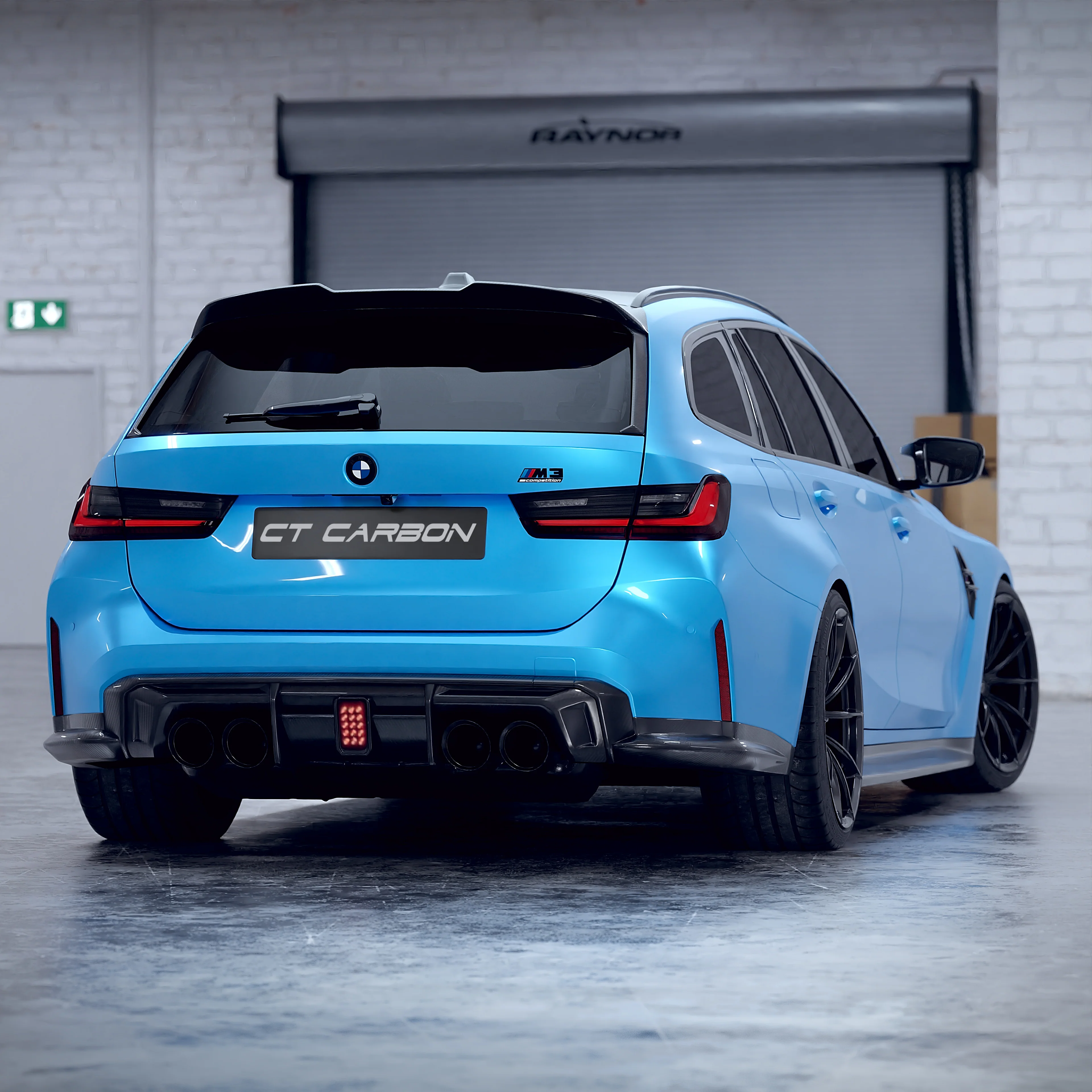 BMW M3 G81/G21 3 SERIES CARBON FIBRE SPOILER - V2 - CT DESIGN - Image 11