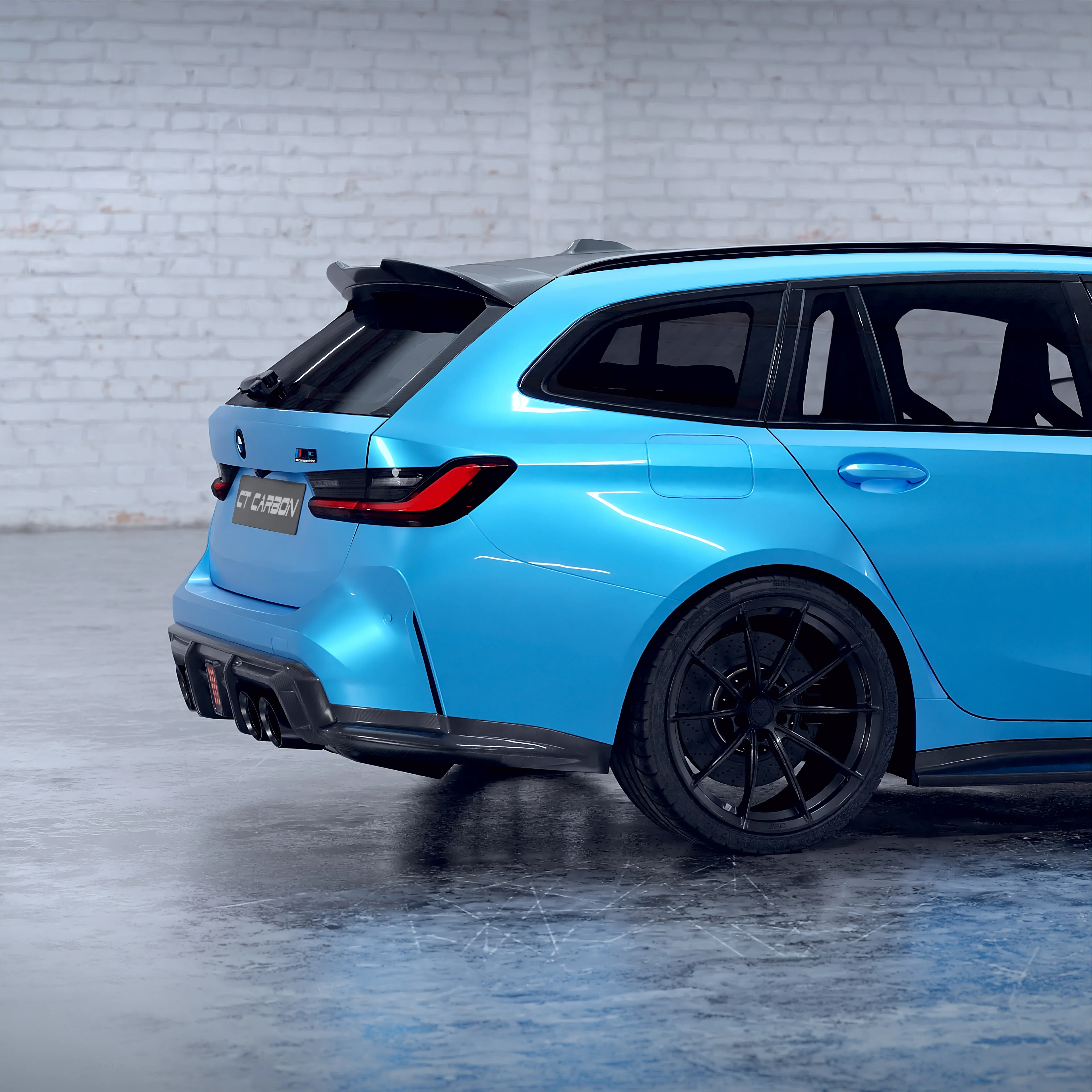 BMW M3 G81/G21 3 SERIES CARBON FIBRE SPOILER - V2 - CT DESIGN - Image 8