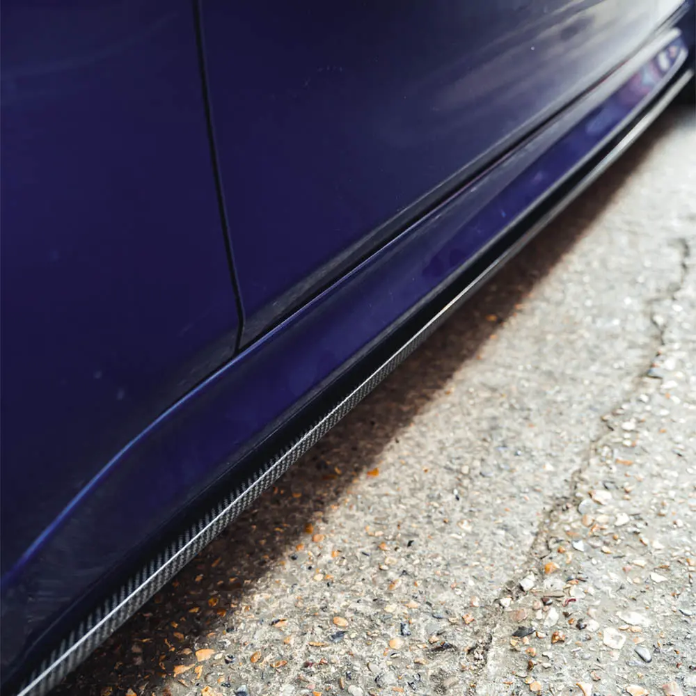 BMW M3/M4 F80/F82/F83 2014-2020 CARBON FIBRE SIDE SKIRTS - V1 - Image 4