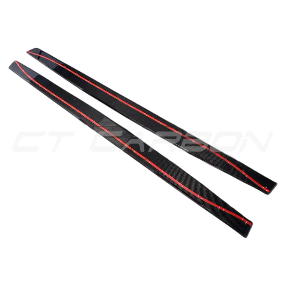 BMW M3/M4 F80/F82/F83 2014-2020 CARBON FIBRE SIDE SKIRTS - V1 - Image 8