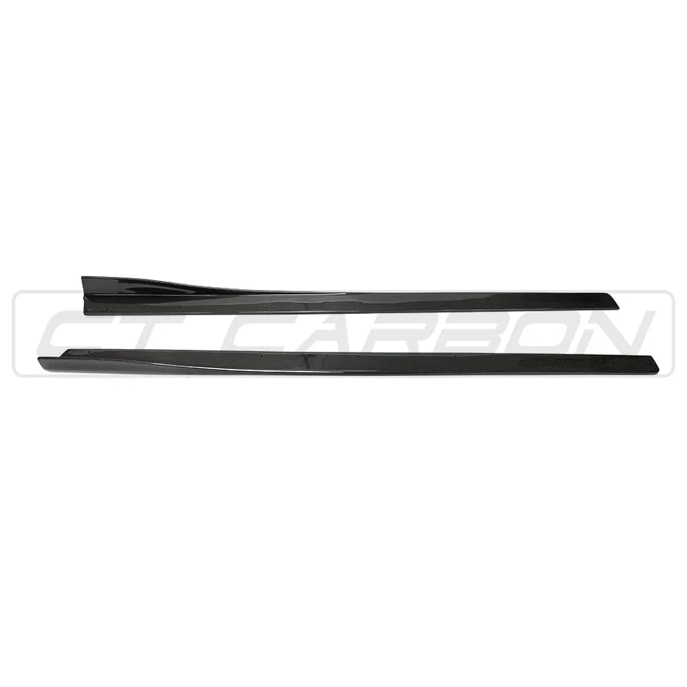 BMW M3/M4 (F80 F82 F83) 2014-2020 CARBON FIBRE SIDE SKIRTS - V2 - Image 10