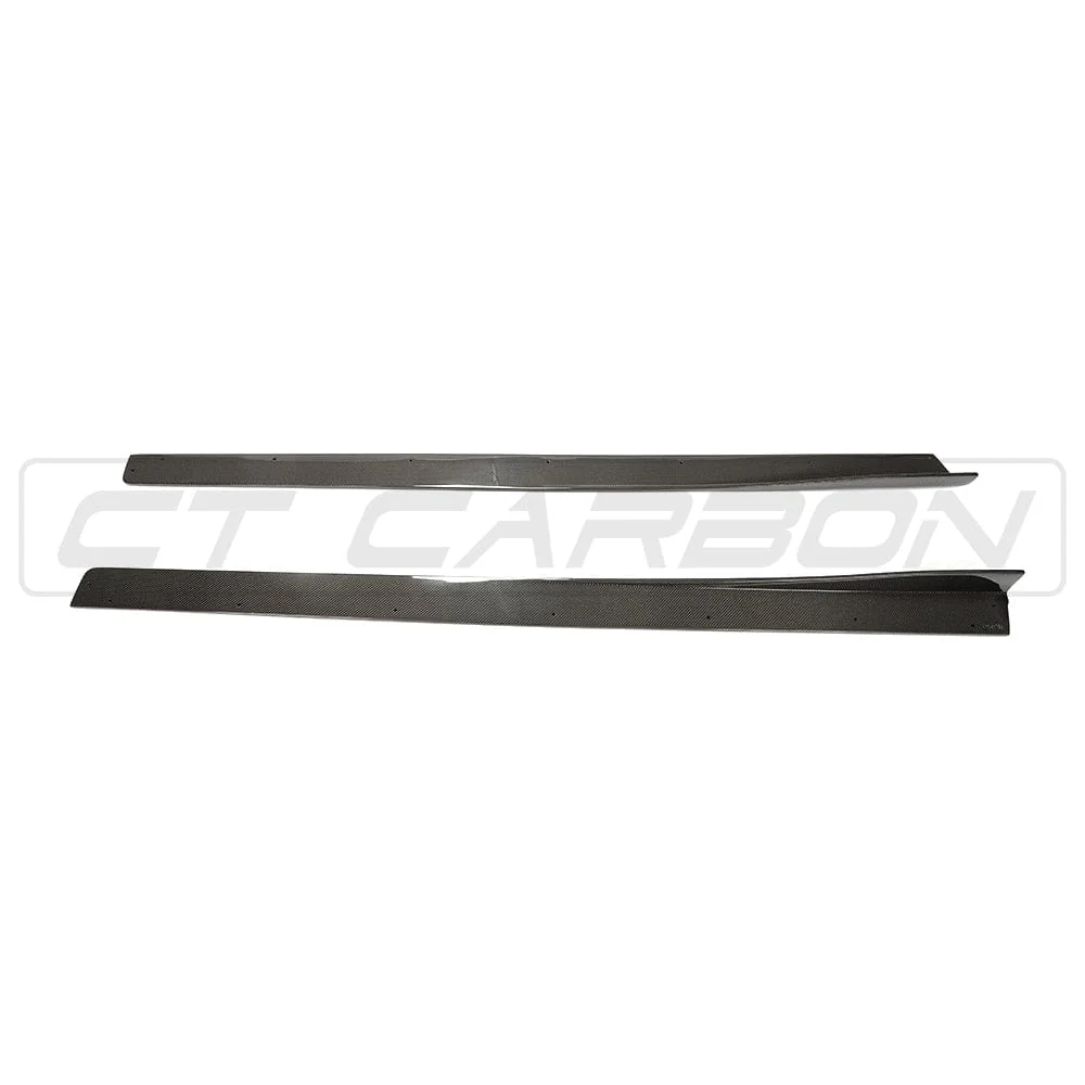BMW M3/M4 (F80 F82 F83) 2014-2020 CARBON FIBRE SIDE SKIRTS - V2 - Image 13