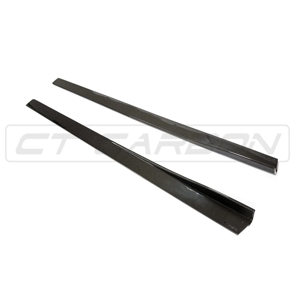 BMW M3/M4 (F80 F82 F83) 2014-2020 CARBON FIBRE SIDE SKIRTS - V2 - Image 14