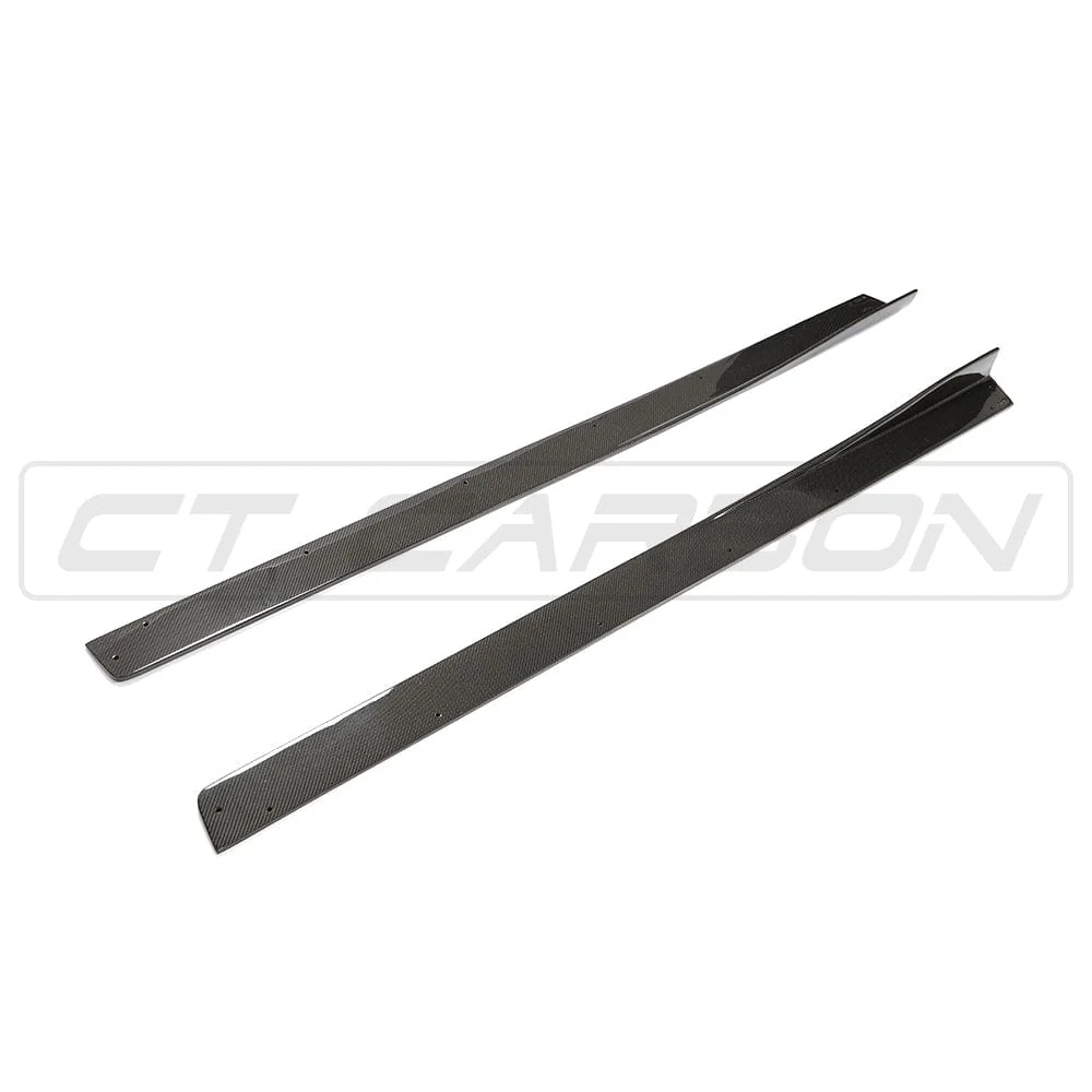 BMW M3/M4 (F80 F82 F83) 2014-2020 CARBON FIBRE SIDE SKIRTS - V2 - Image 15