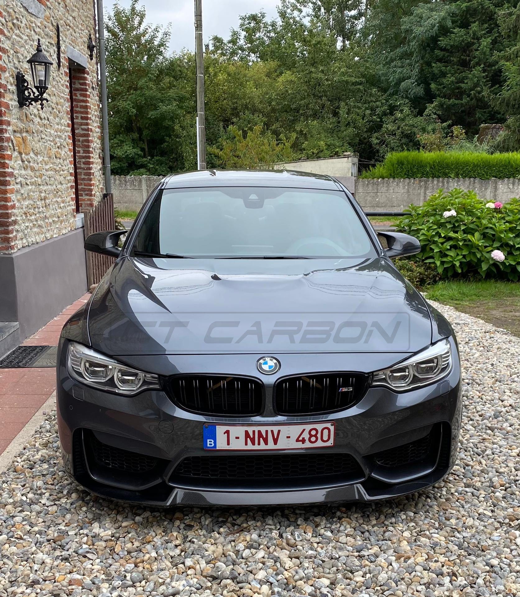 BMW M3/M4 F80/F82/F83 2014-2020 CARBON FIBRE SPLITTER - V2 - Image 3