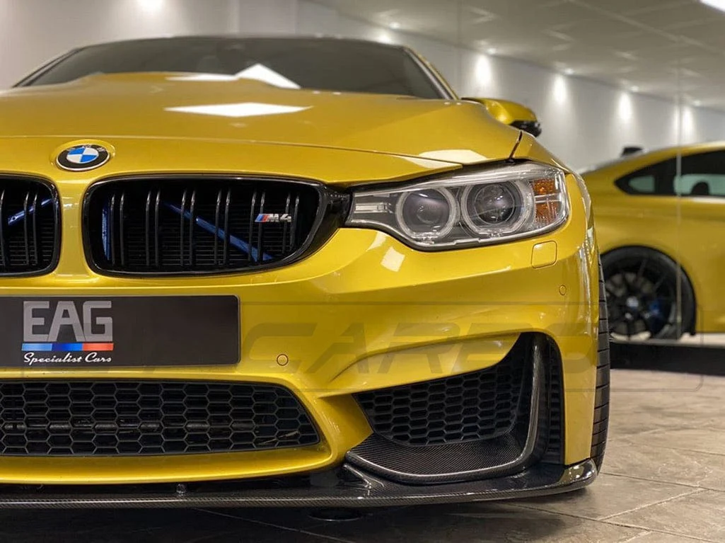 BMW M3/M4 (F80 F82 F83) 2014-2020 CARBON FIBRE SPLITTER - V3 - Image 3