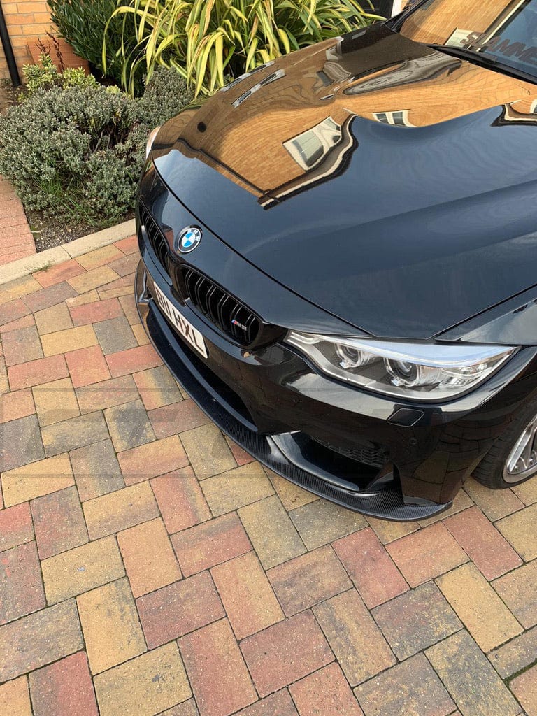 BMW M3/M4 (F80 F82 F83) 2014-2020 CARBON FIBRE SPLITTER - V3 - Image 4