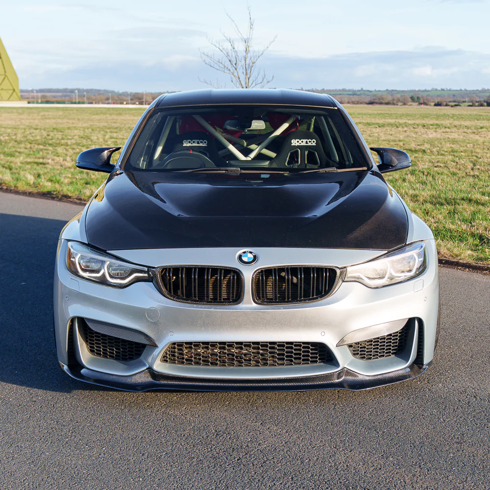 BMW M3/M4 (F80 F82 F83) 2014-2020 CARBON FIBRE SPLITTER - V4 - Image 3