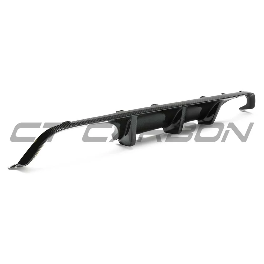 BMW M3/M4 F80/F82/F83 2014-2020 DRY CARBON FIBRE DIFFUSER - V6 - Image 2