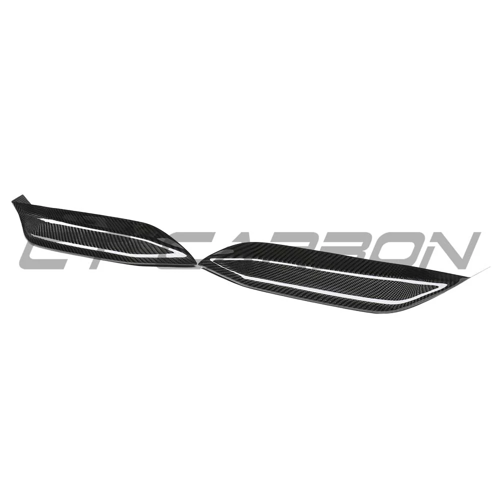 BMW M3/M4 (F80 F82 F83) 2014-2020 UPPER FRONT CARBON FIBRE CANARDS - Image 2